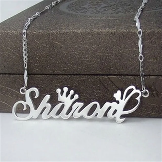 925 sterling silver name necklaces