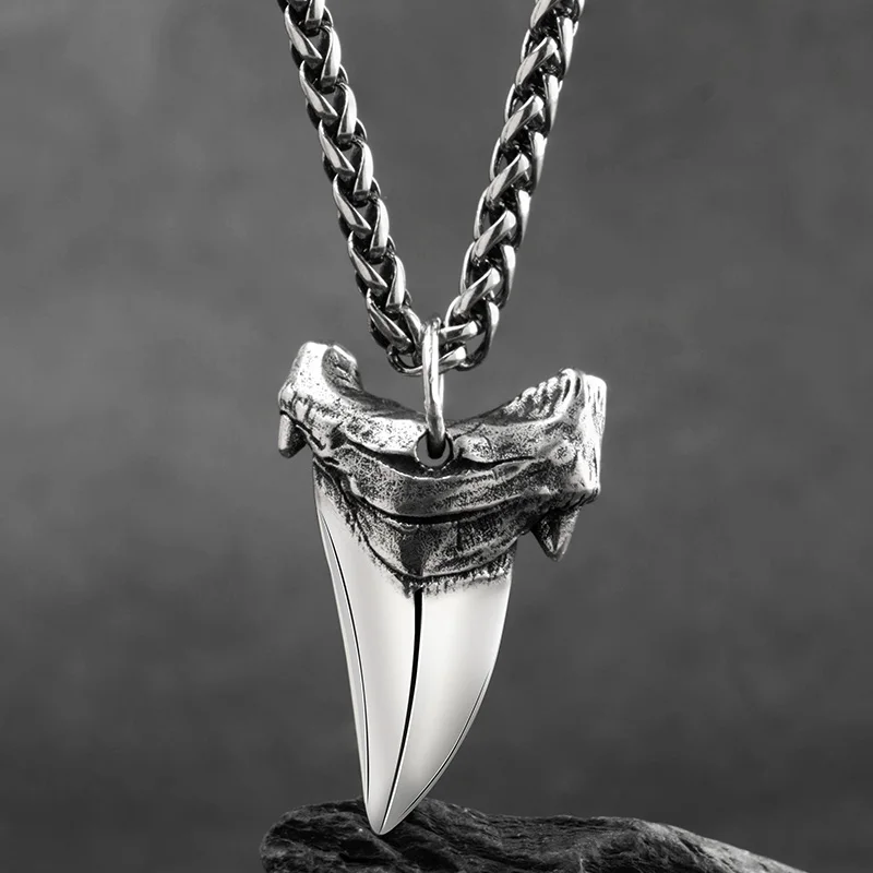 shark tooth necklaces
