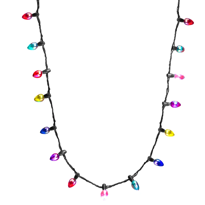 christmas light necklaces