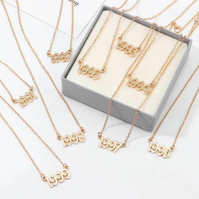 birthday necklaces