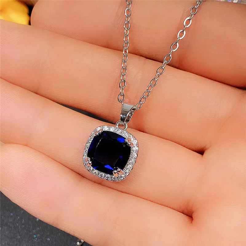 cubic zirconia necklaces