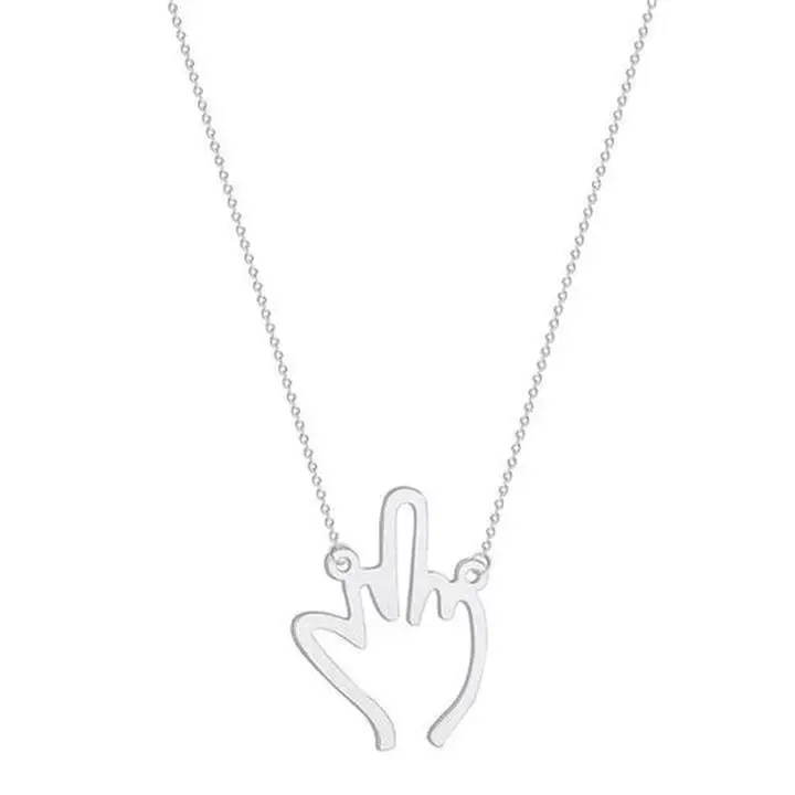 5 finger necklace