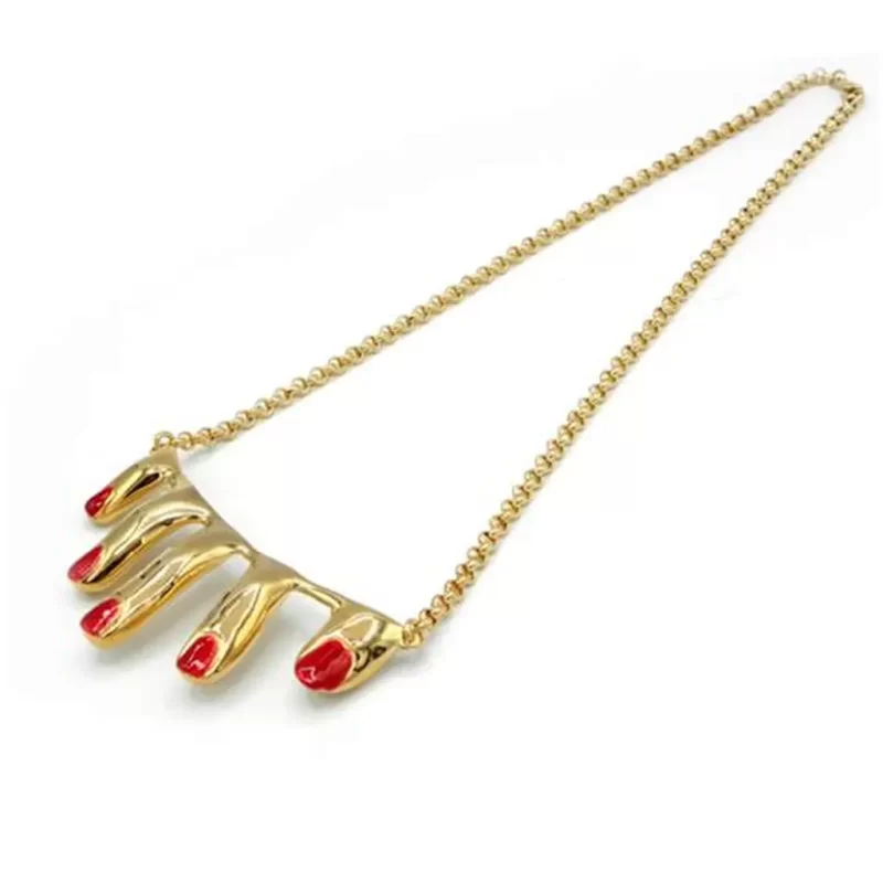 5 finger necklace