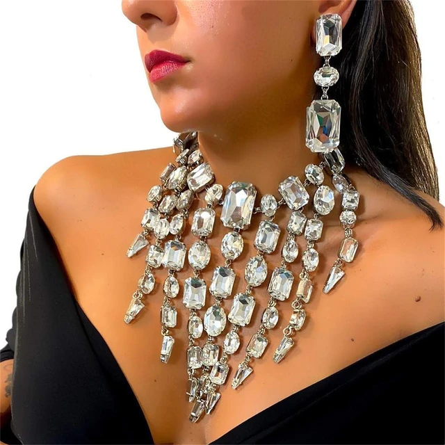 rhinestone necklaces