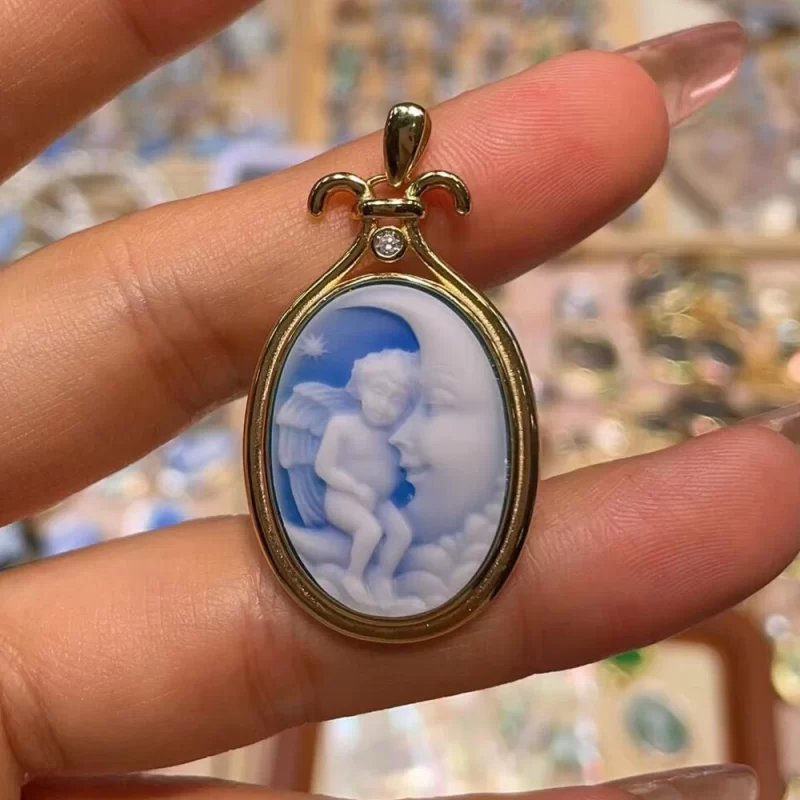 cameo necklaces