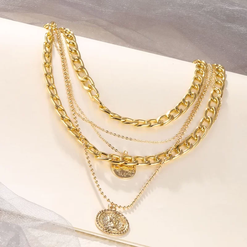 multiple necklaces