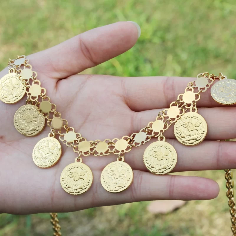 coin necklaces