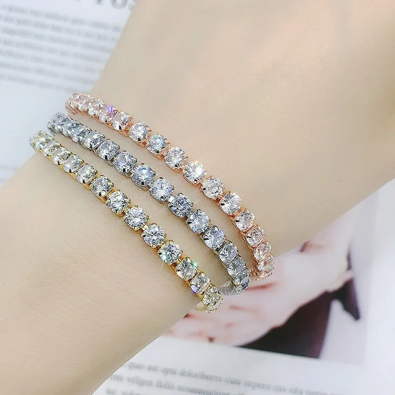 white gold bracelets