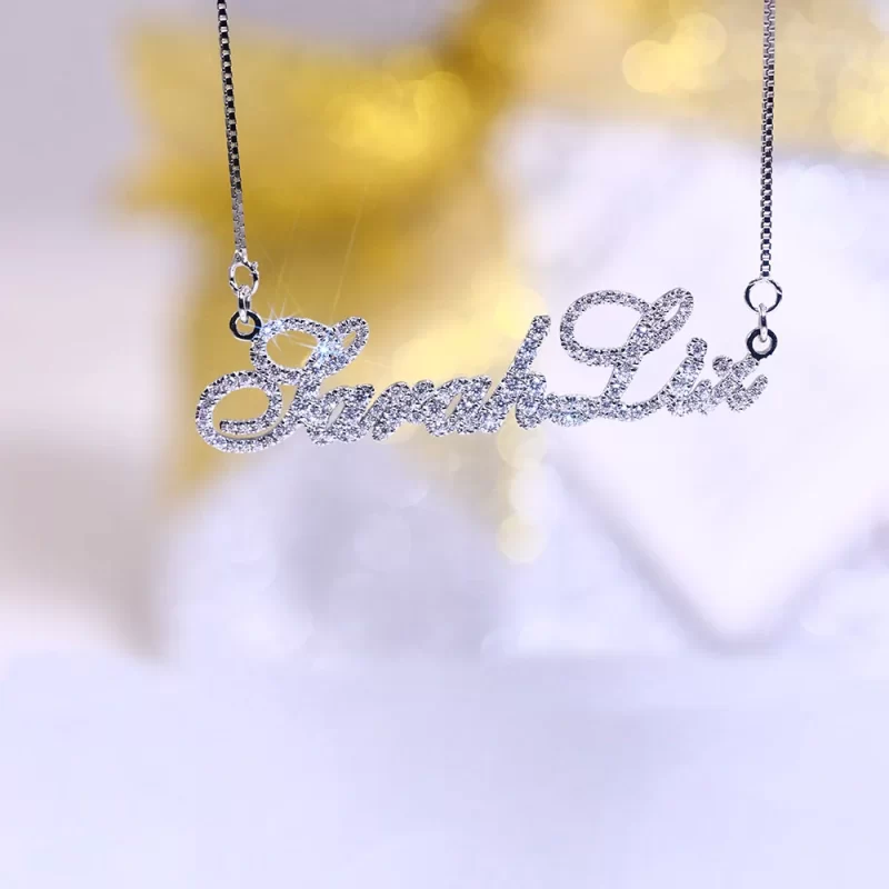 925 sterling silver name necklaces