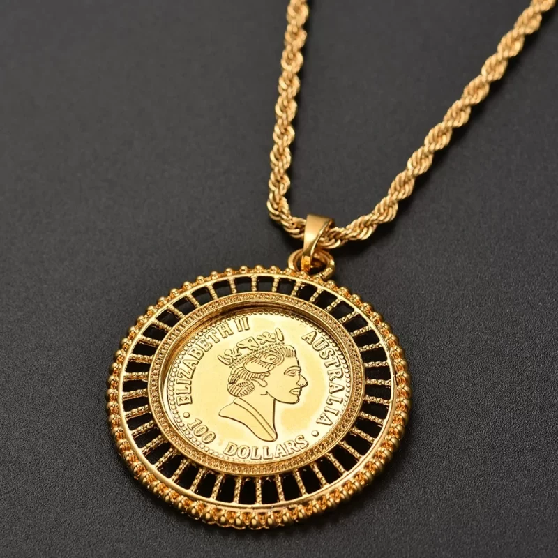 coin necklaces