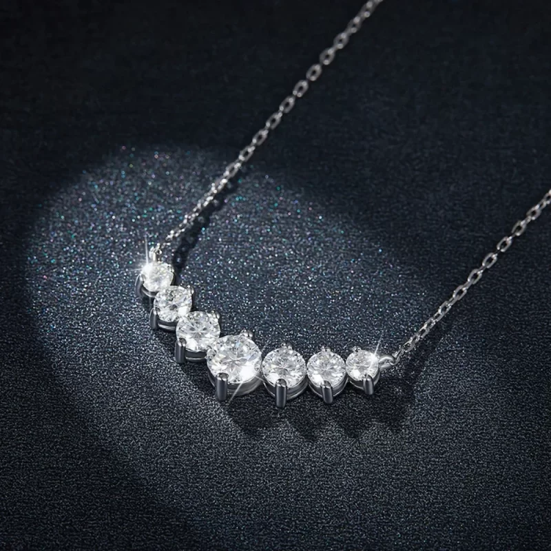lab created diamond necklaces