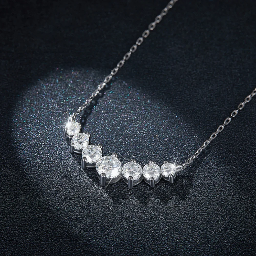 lab created diamond necklaces