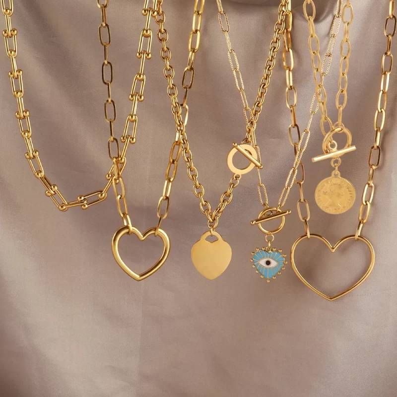how are necklaces measured