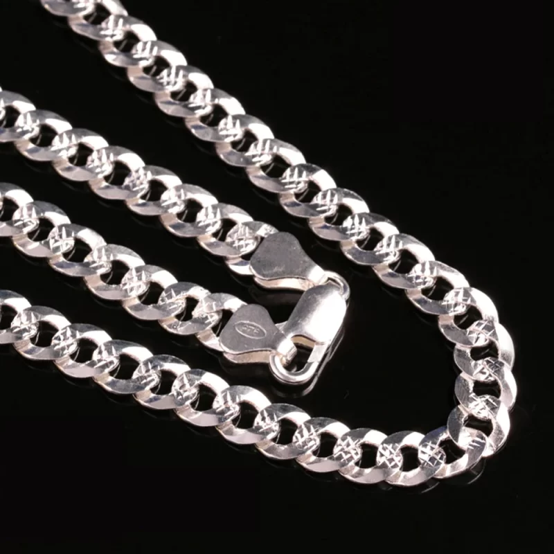 chunky silver jewelry