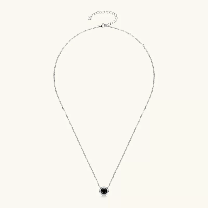 black diamond necklaces
