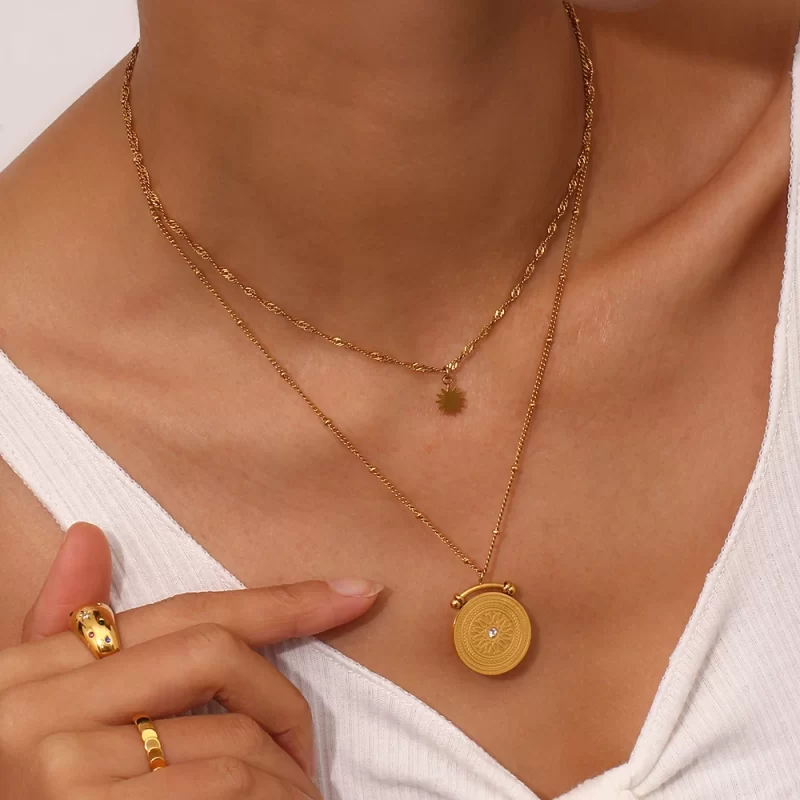 coin necklaces