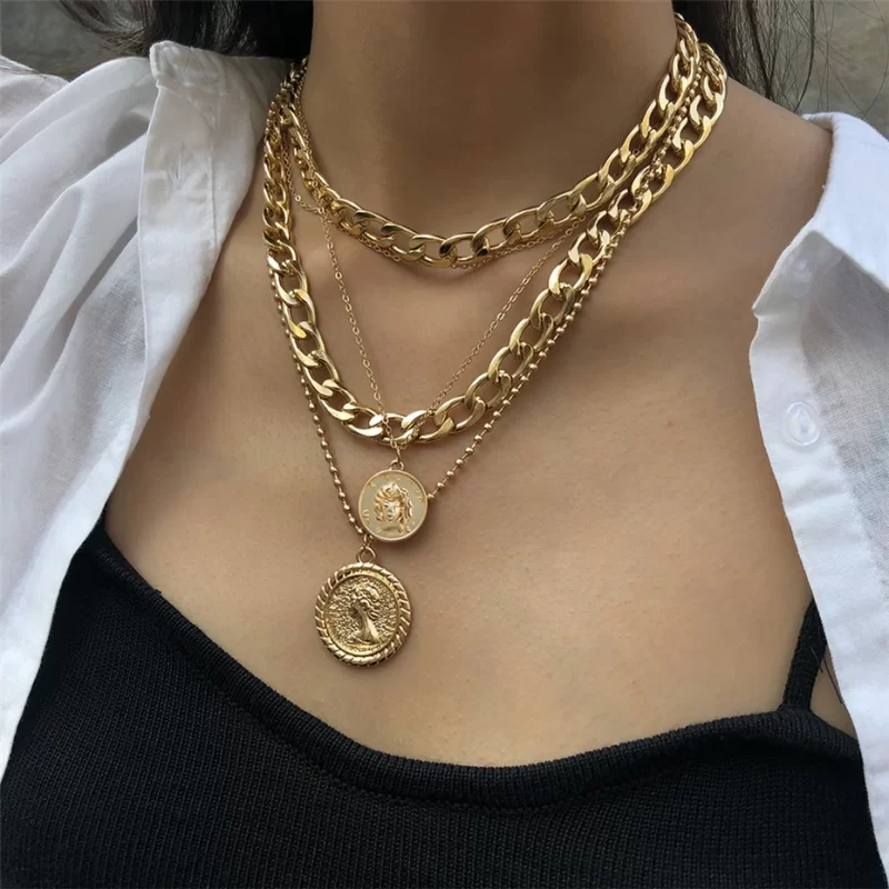 multiple necklaces