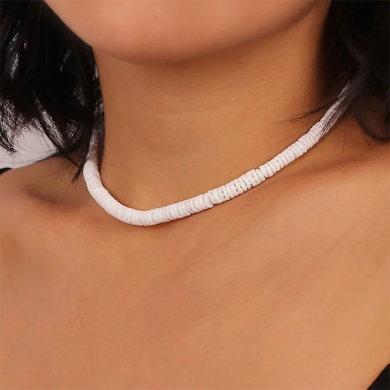 puka shell necklaces