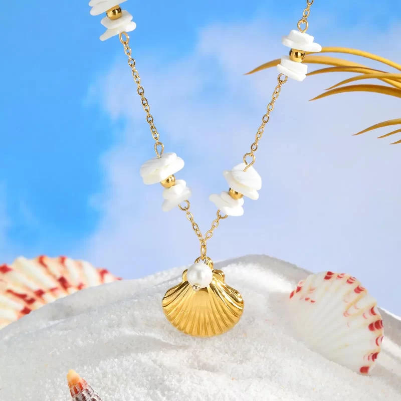 puka shell necklaces