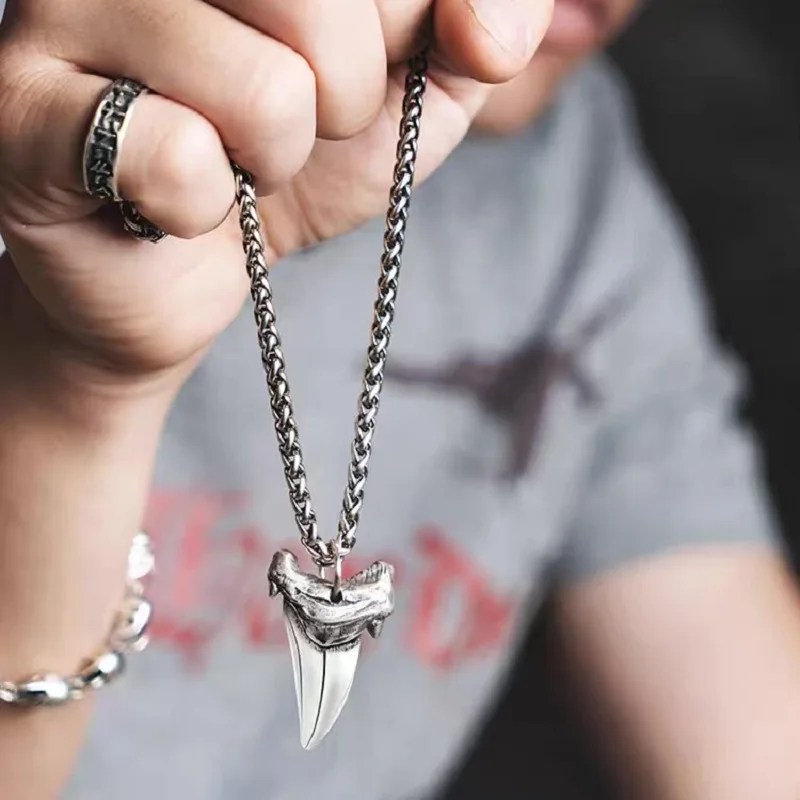 shark tooth necklaces