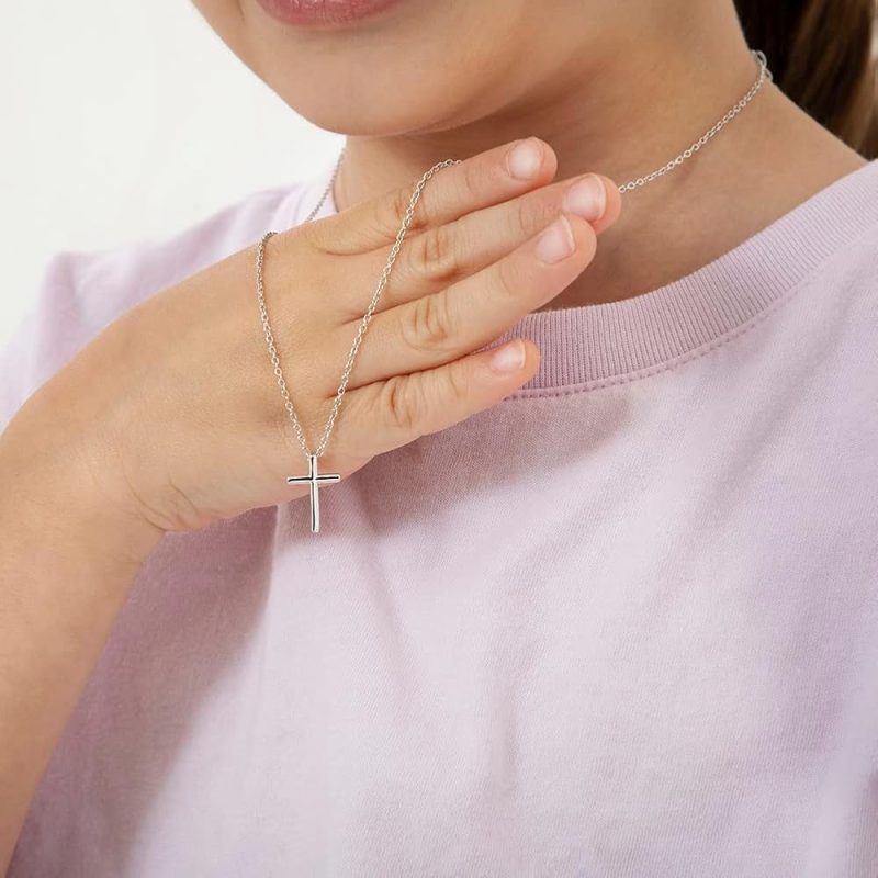 childrens cross necklaces