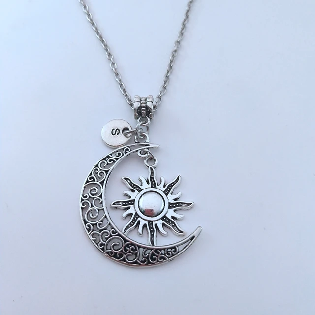 crescent moon necklaces