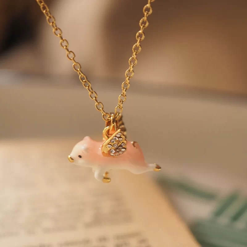 cute gold necklaces