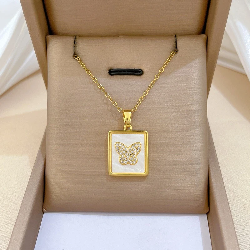 cute gold necklaces