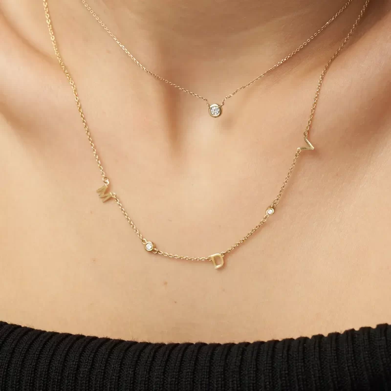 gold vermeil necklaces