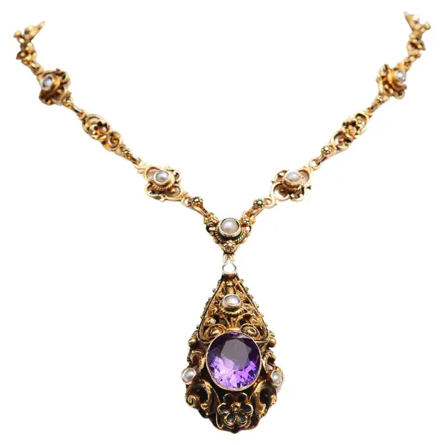 antique necklaces 1920s