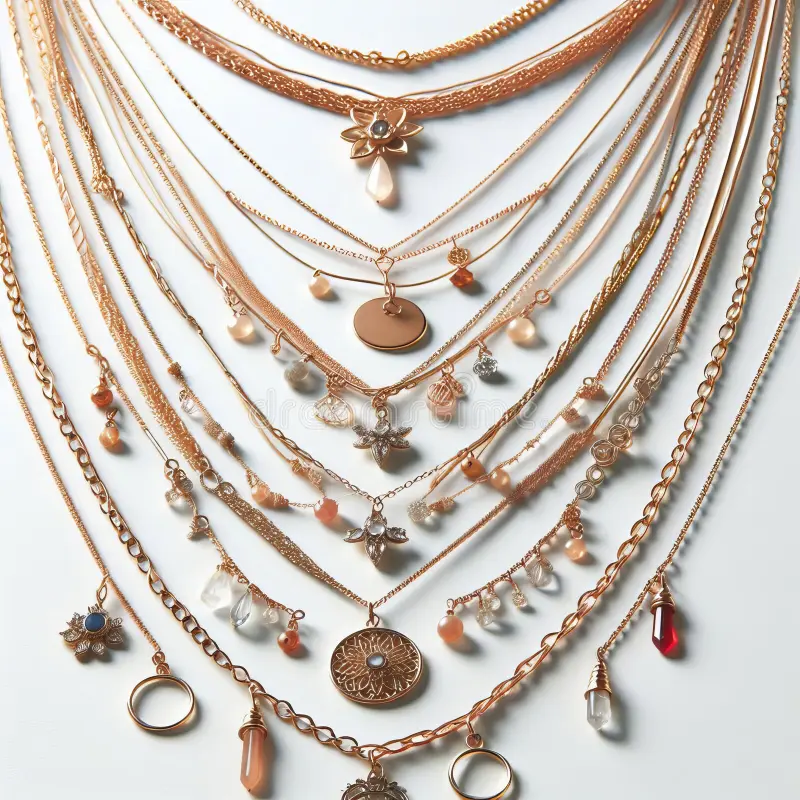 multiple necklaces