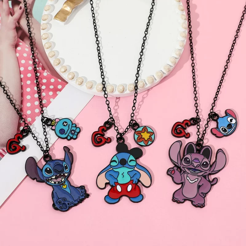 stitch necklaces