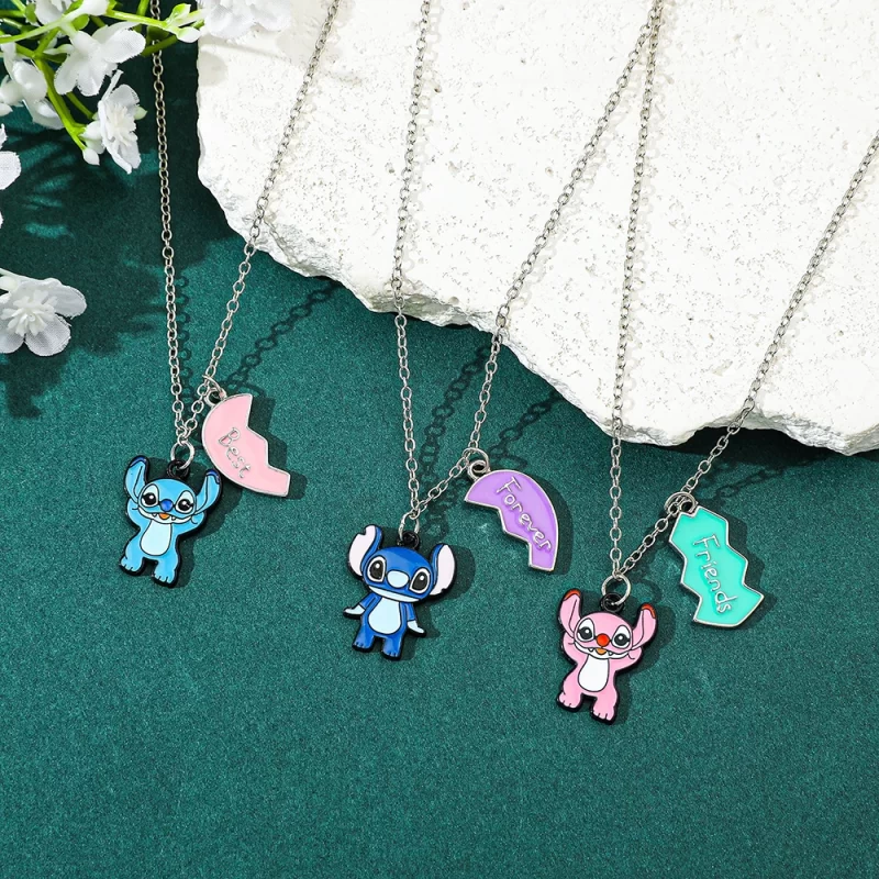 stitch necklaces