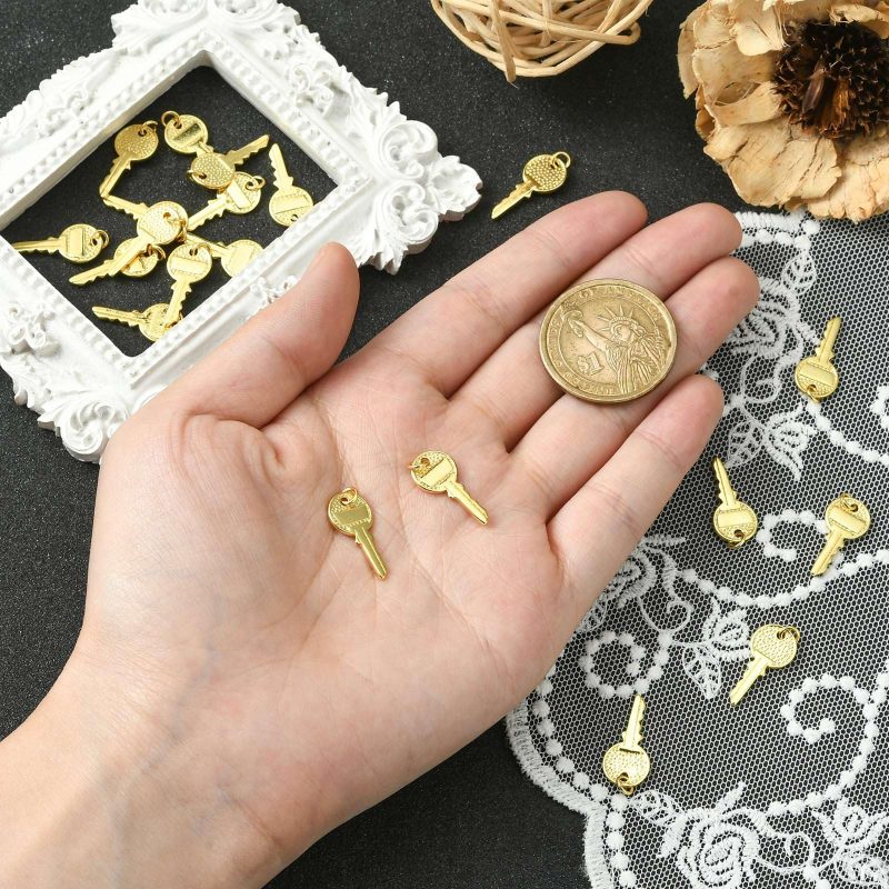 gold charms for bracelets