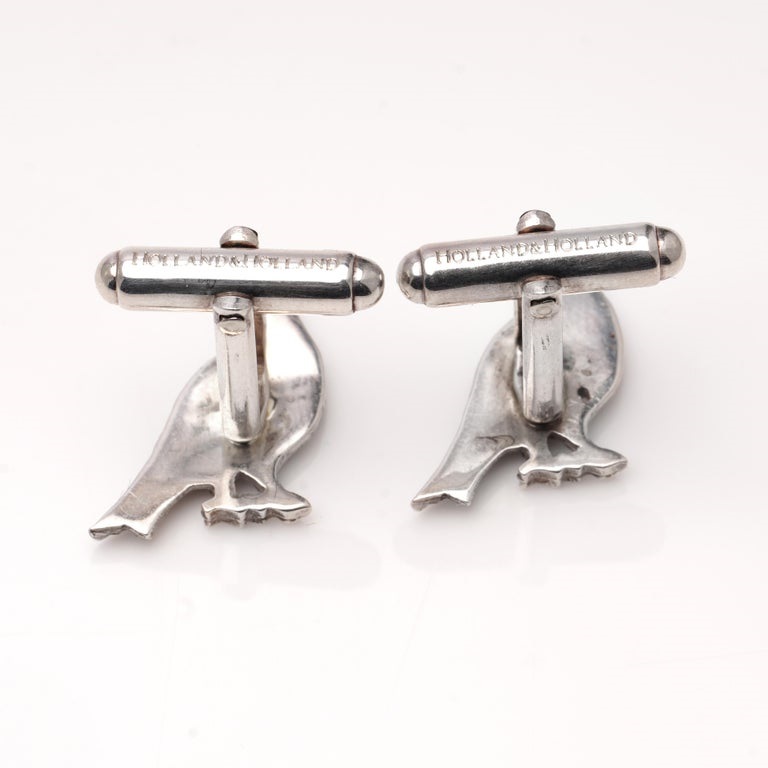 pheasant cufflinks