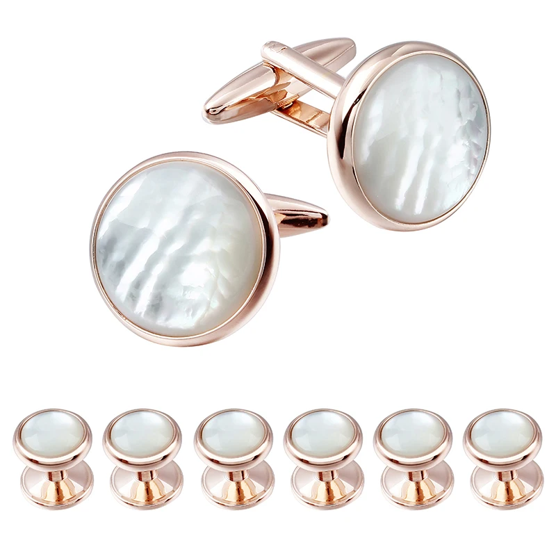pearl cufflinks
