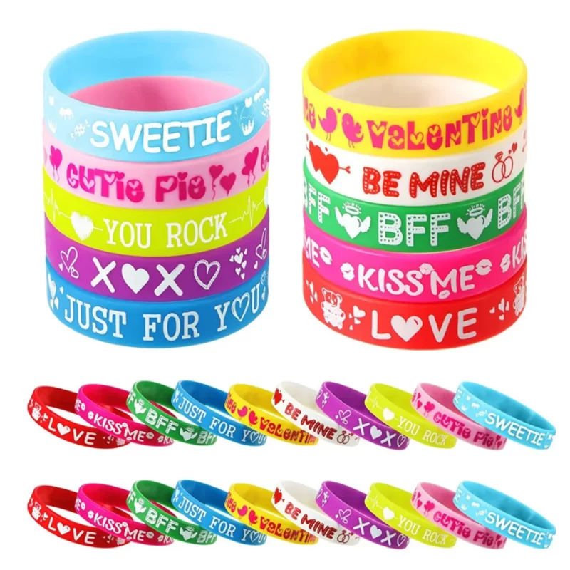 custom silicone bracelets