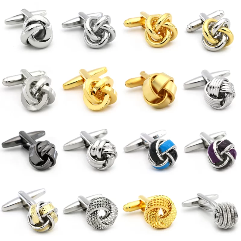 knot cufflinks