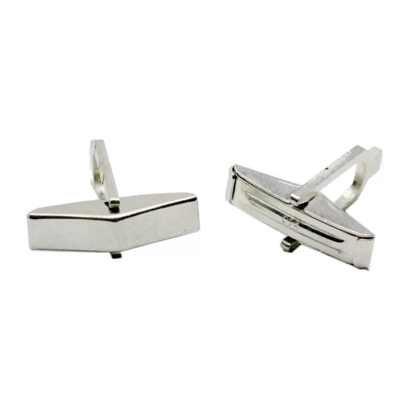 silver cufflinks