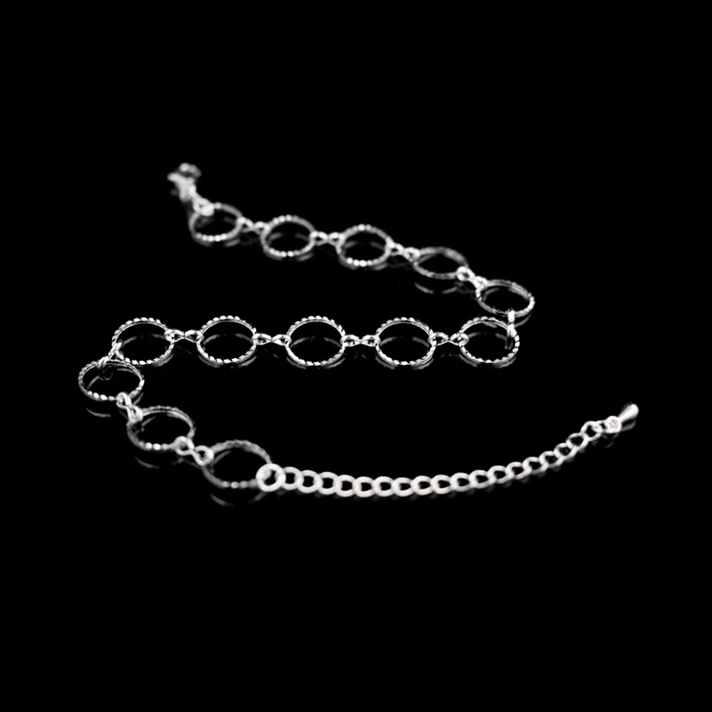 925 sterling silver anklets