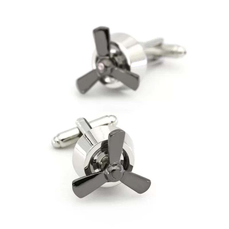 airplane cufflinks