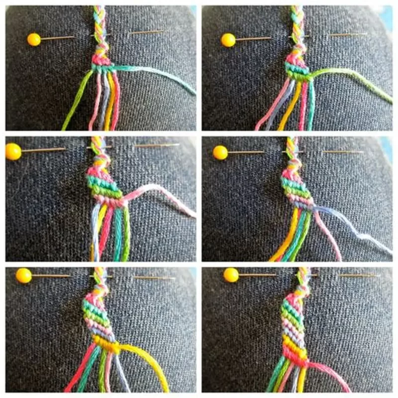 how to make bracelets with string