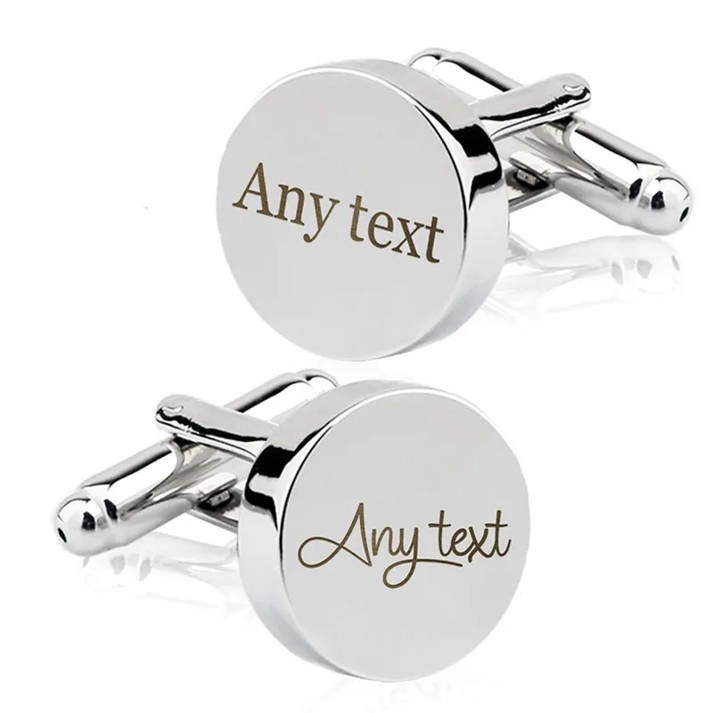 engraved cufflinks