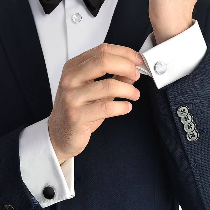 how to wear cufflinks