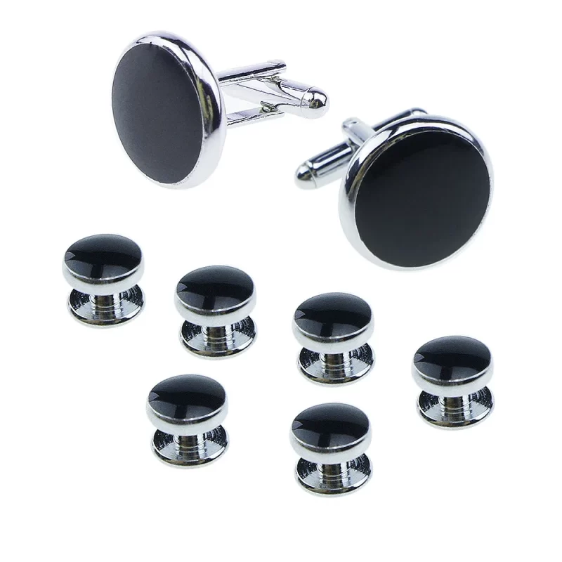 tuxedo studs and cufflinks