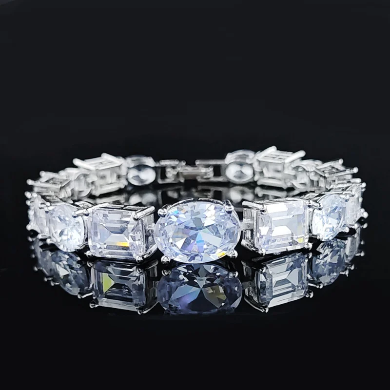 white gold bracelets