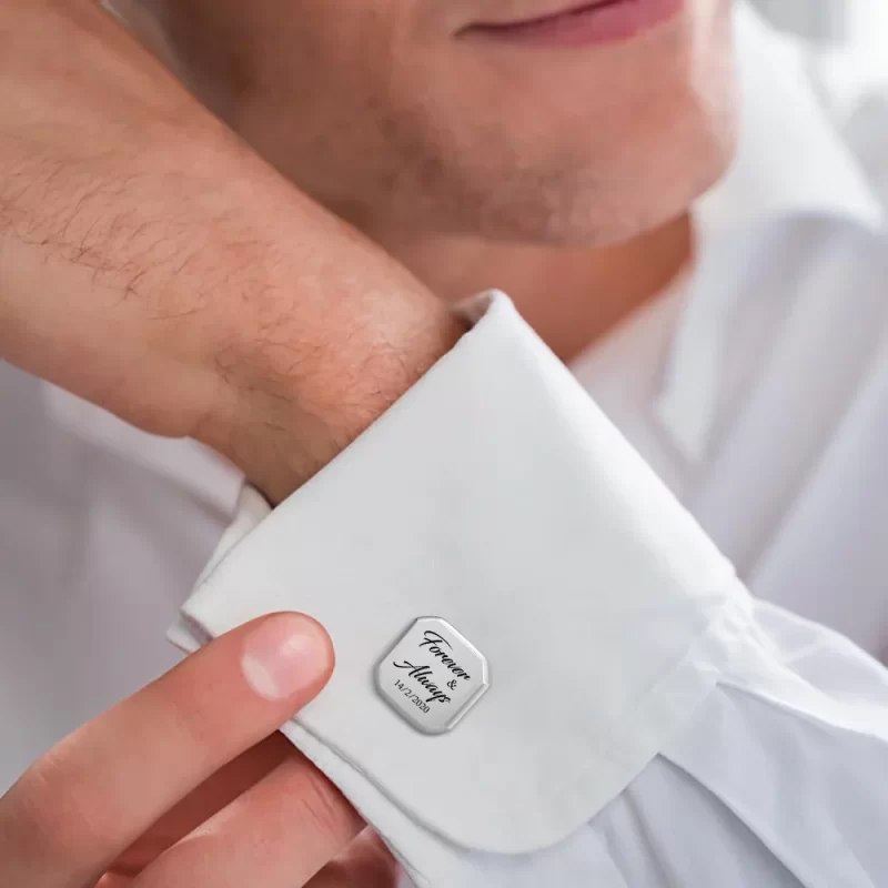 engraved cufflinks