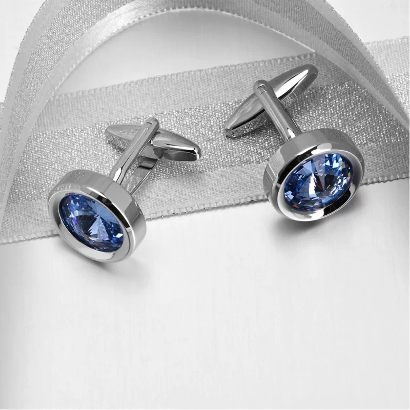 sapphire cufflinks
