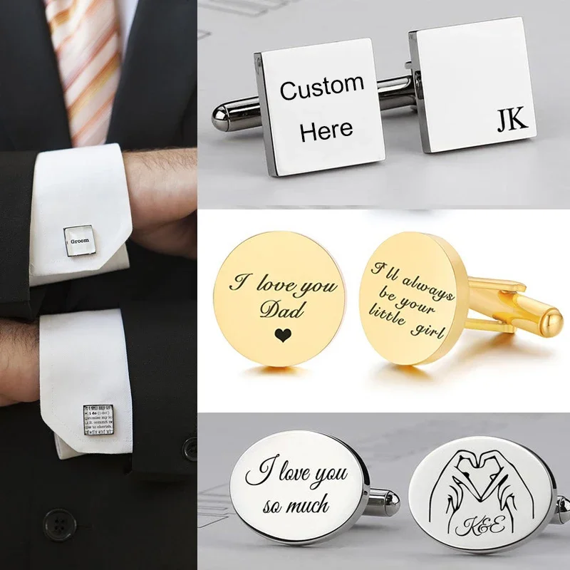 personalized cufflinks