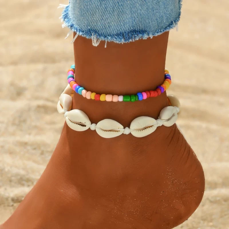 beaded anklets